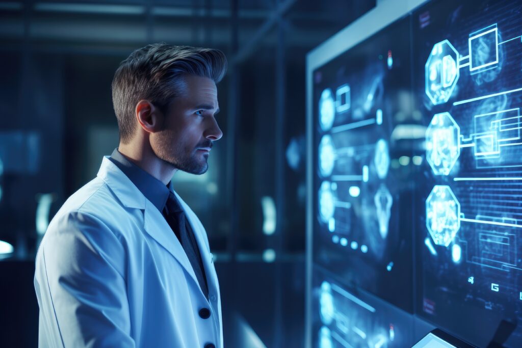 AI: A Catalyst for Human Progress 3 doctor from future concept